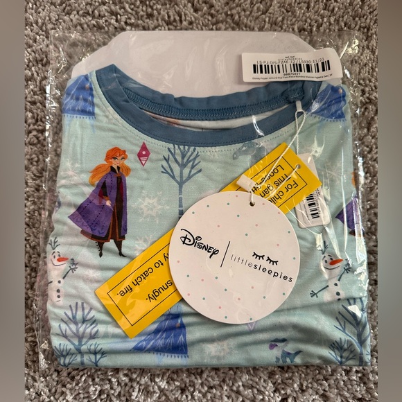 Little Sleepies 3T NWT Disney Frozen - Picture 2 of 4